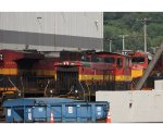 KCS SW1500 switcher St Paul Shops MN July 2024